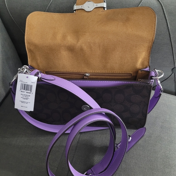 Coach NWT Morgan Signature  Crossbody - Picture 8 of 11